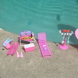 Vintage Barbie Pool & Beach Day collection